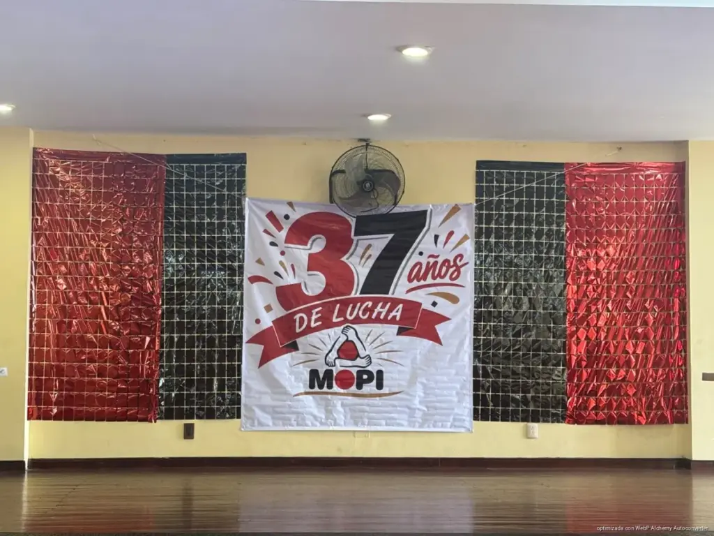Conmemora MOPI 37 años de lucha
